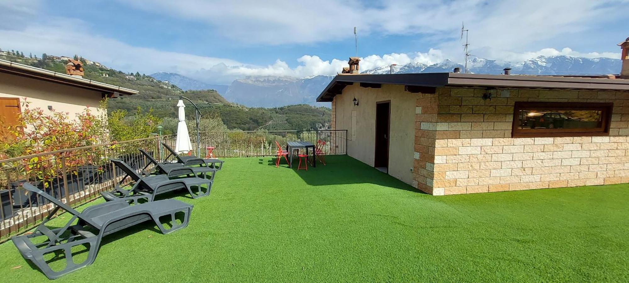 Villetta Ulivi Ca7 Sun Terrace By Gardadomusmea トレモージネ エクステリア 写真